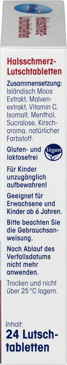 Halsschmerz-Lutschtabletten, 24 St