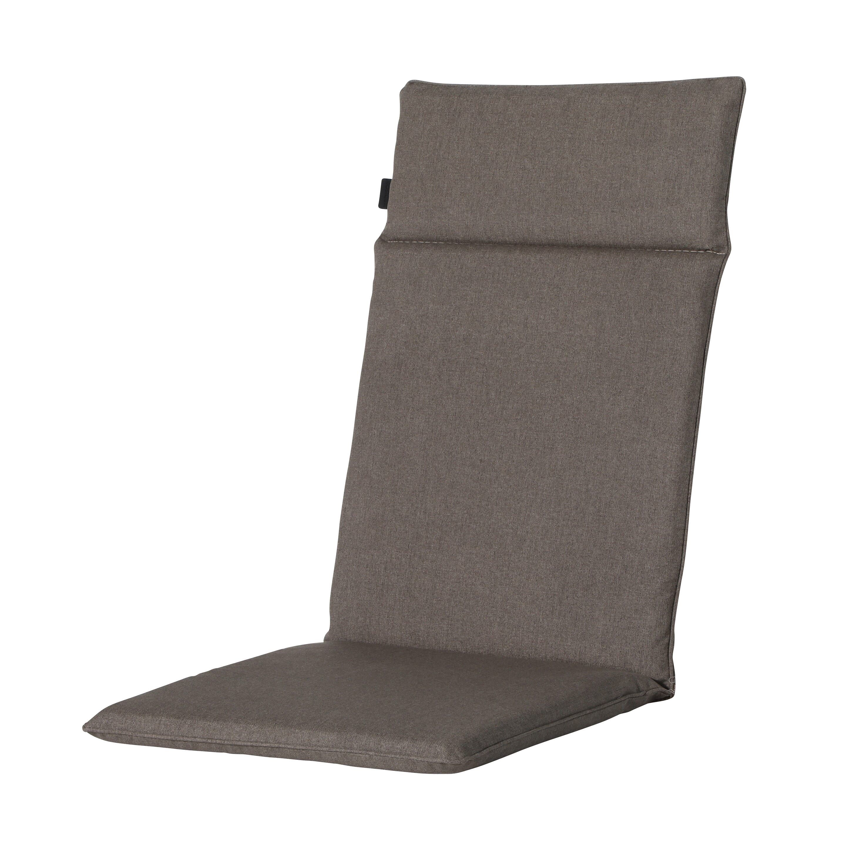 Madison Outdoor Oxford Taupe 120x50 Kissen mit hoher Rückenlehne