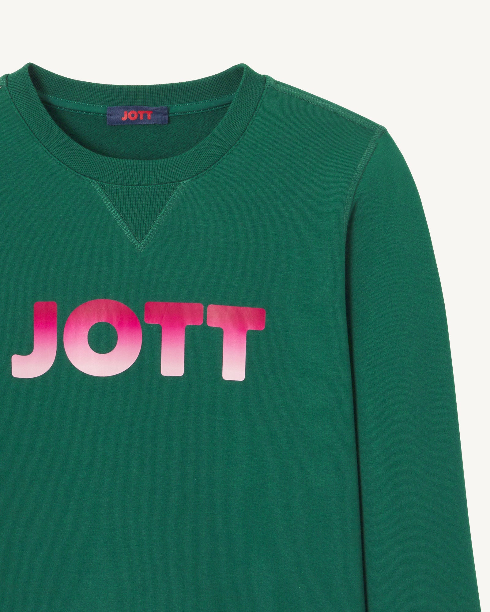 Sweat en coton biologique Vert foncé Elvas