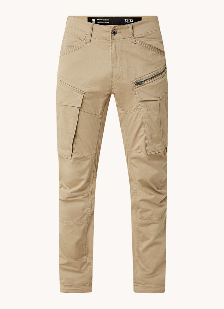 Pantaloni cargo conici din amestec de bumbac G-Star RAW Rovic