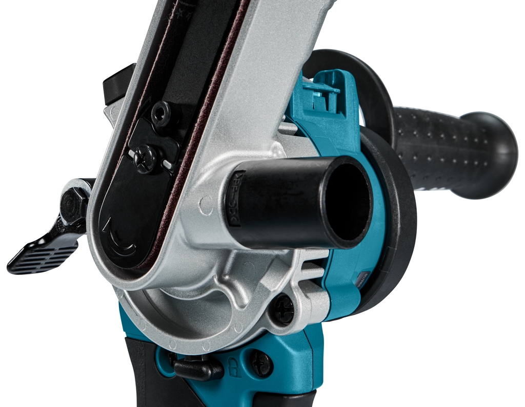 Șlefuitor cu bandă Makita DBS180Z de 18 V, 9 mm, fără baterii și încărcător