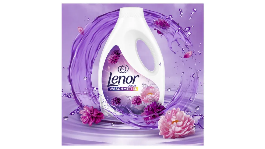 Lenor Waschmittel Flüssig Amethyst Blütentraum