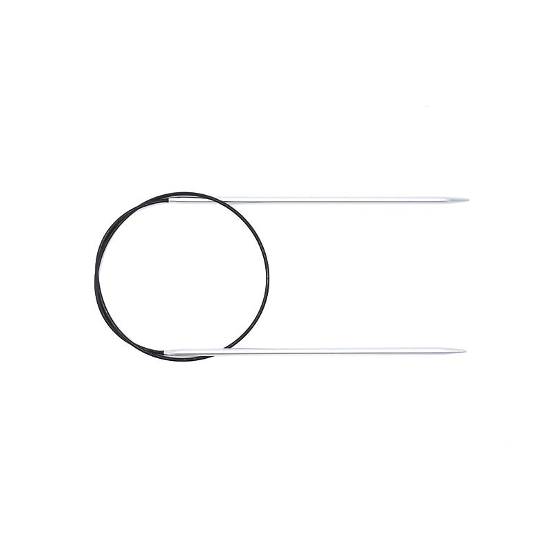 Rundpinne 60 cm 3,5 mm aluminium silver