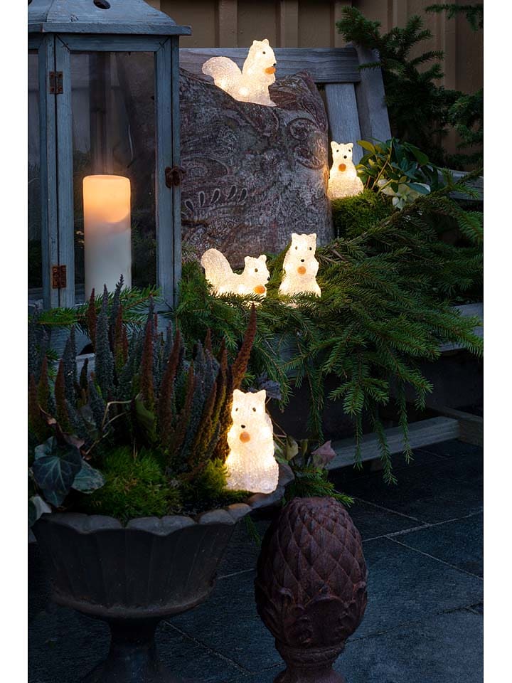 Konstsmide 5er-Set: LED-Dekoleuchten ''Squirrels'' in Warmweiß - (H)12 cm günstig kaufen onesize