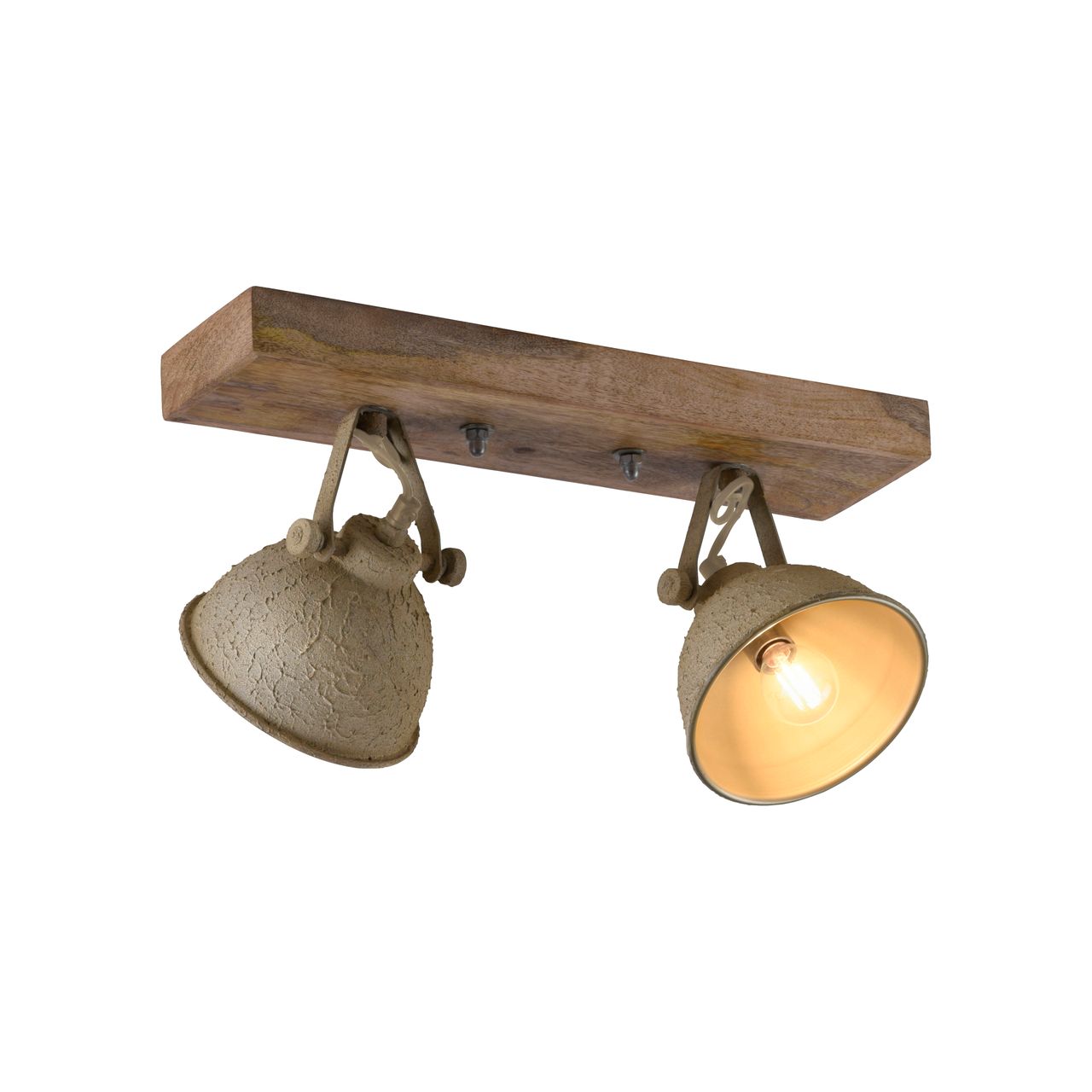 JUST LIGHT LeuchtenDirekt Wand- und Deckenleuchte SAMIA, 2x E14 max. 40,00Watt, dreh- und schwenkbar, Innenleuchte, IP20