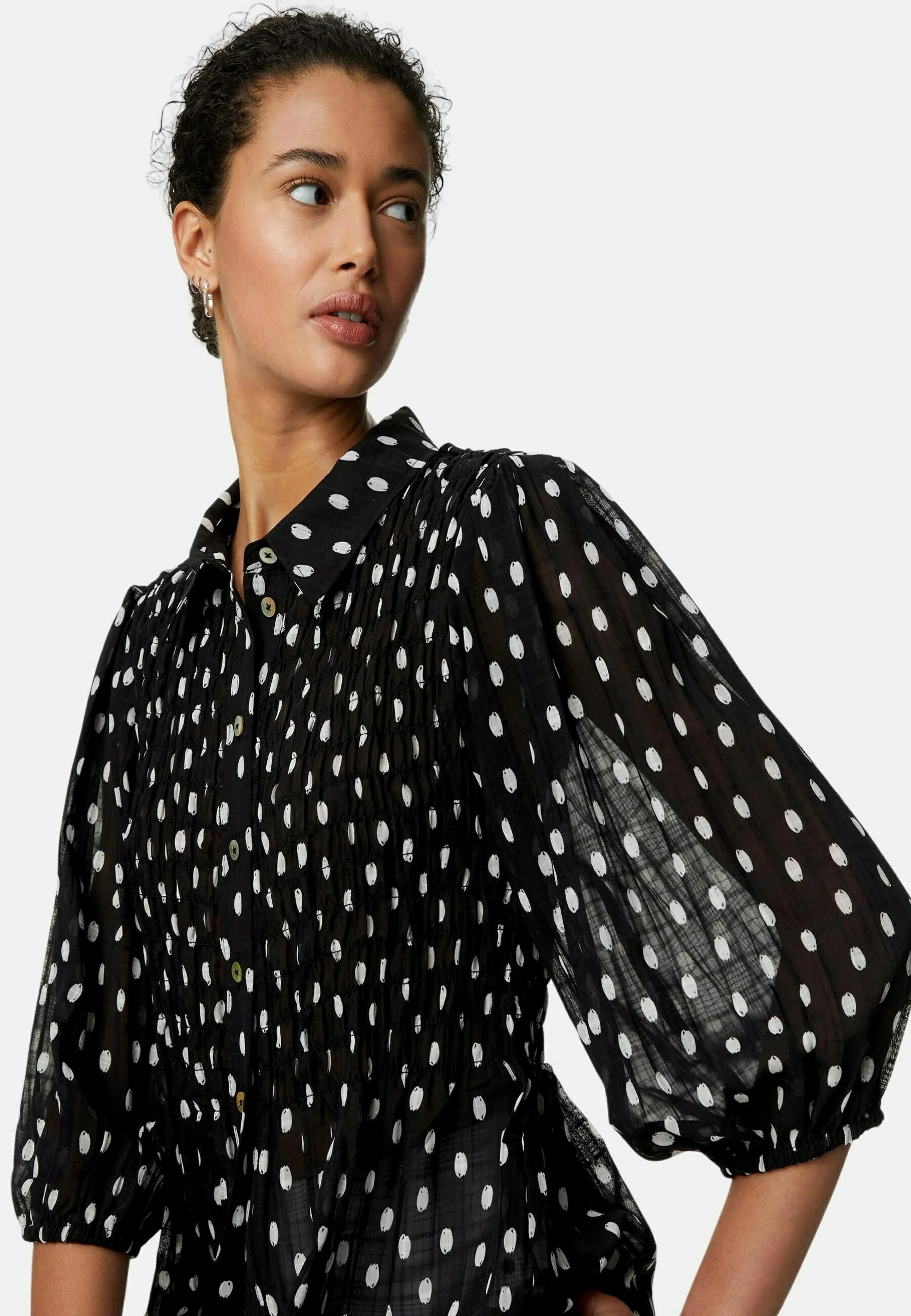 Camisa de Marks & Spencer SHIRRED