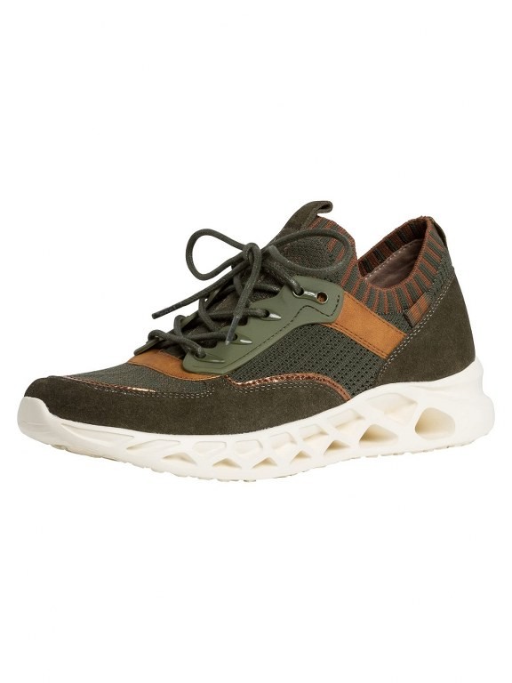 JANA Freizeit Schnürer khaki