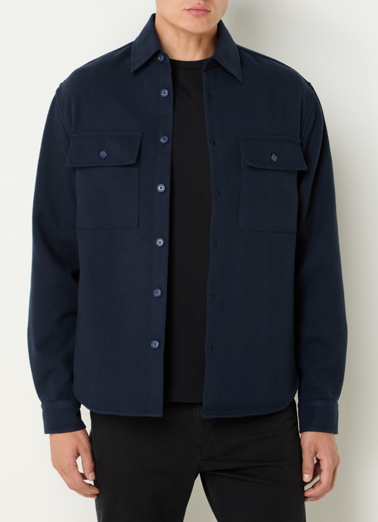 HUGO BOSS C-Owen majica regular fit z žepi na prsih
