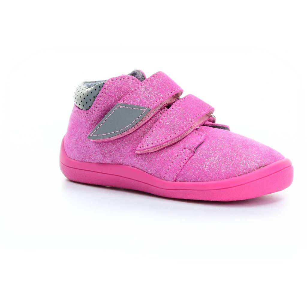 Beda Janette mit Membran und Hinterkappe (BF 0001/W/M/2/OP) rosa Barfuß-Stiefeletten