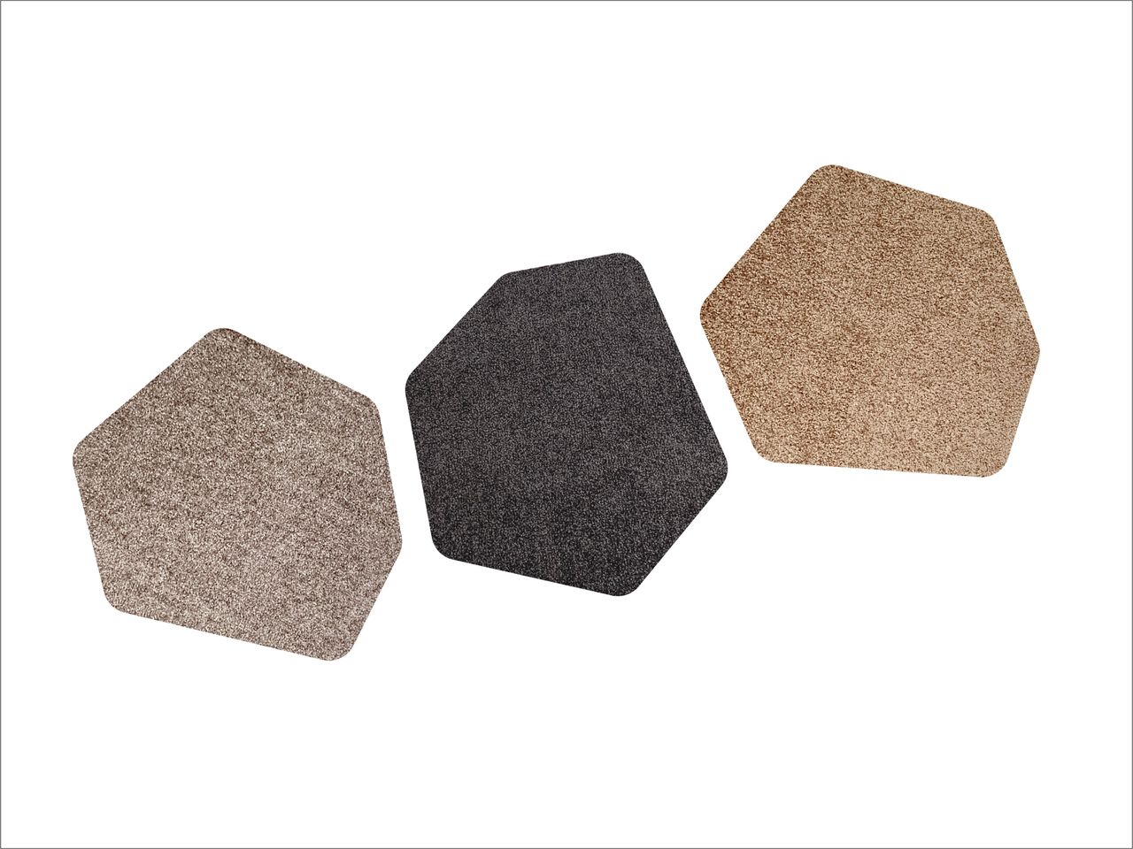 Keilbach Designprodukte Keilbach Schuhabstreifer, 82 x 74 cm, sandfarben