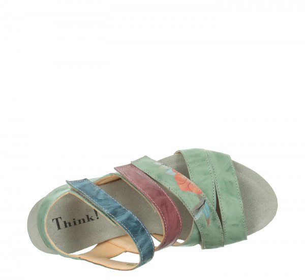 TRAUDI Sandalette - Verdolino/Kombi