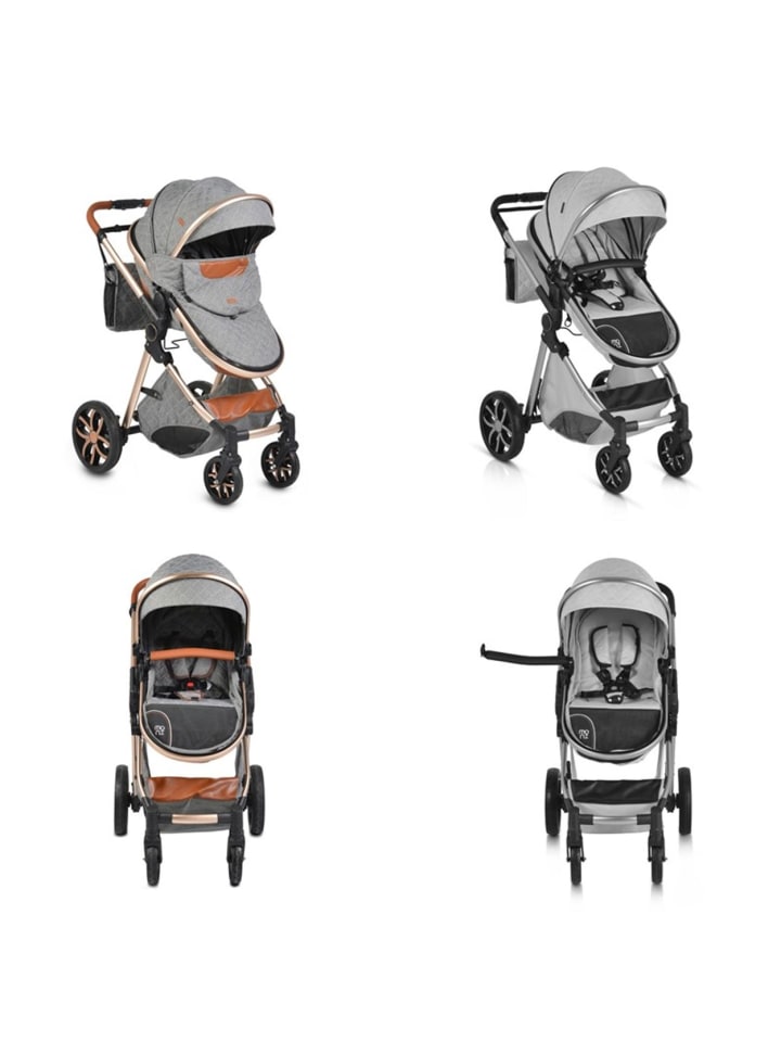 Moni Kinderwagen Alma in grau günstig kaufen onesize