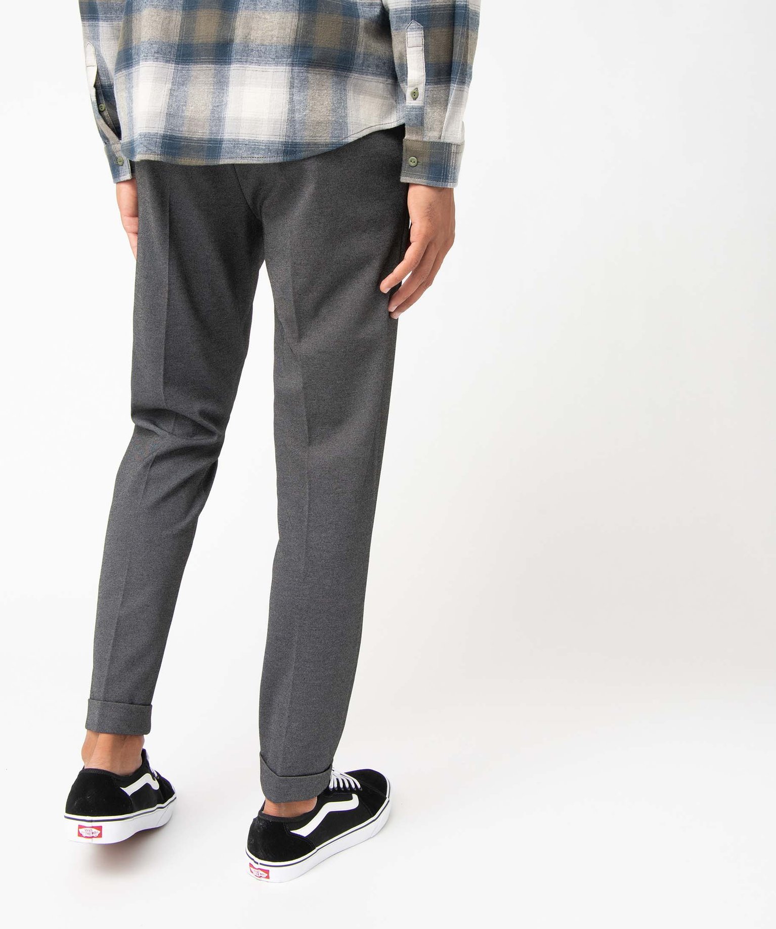 Pantalon de costume homme en toile extensible longueur chevi... carreaux | GEMO