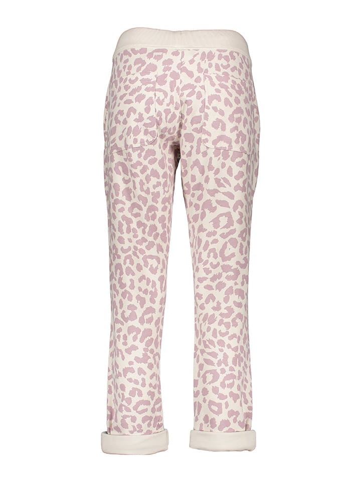 Juvia Sweathose in Creme/ Rosa günstig kaufen