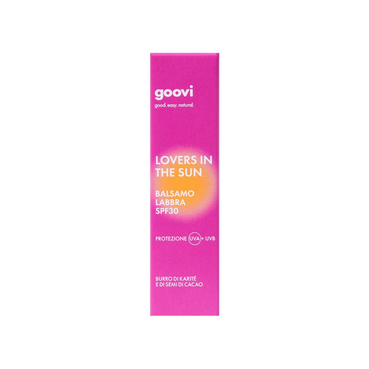 Bálsamo labial Solari LOVERS IN THE SUN SPF30 - Barra de protección solar de alta protección, bálsamo labial