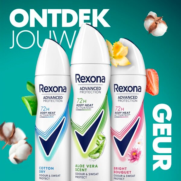 Rexona Women Advanced Protection Aloë Vera Antitranspirant Spray 150ml