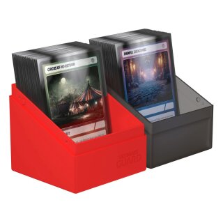 Ultimate Guard Boulder Deck Case 100+ Synergy Schwarz/Rot