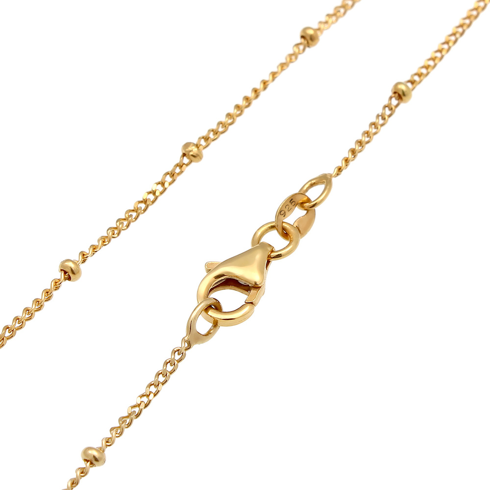 Elli Elli Collier Muscheln Seestern Kugelkette Maritim 925 Silber Bijoux