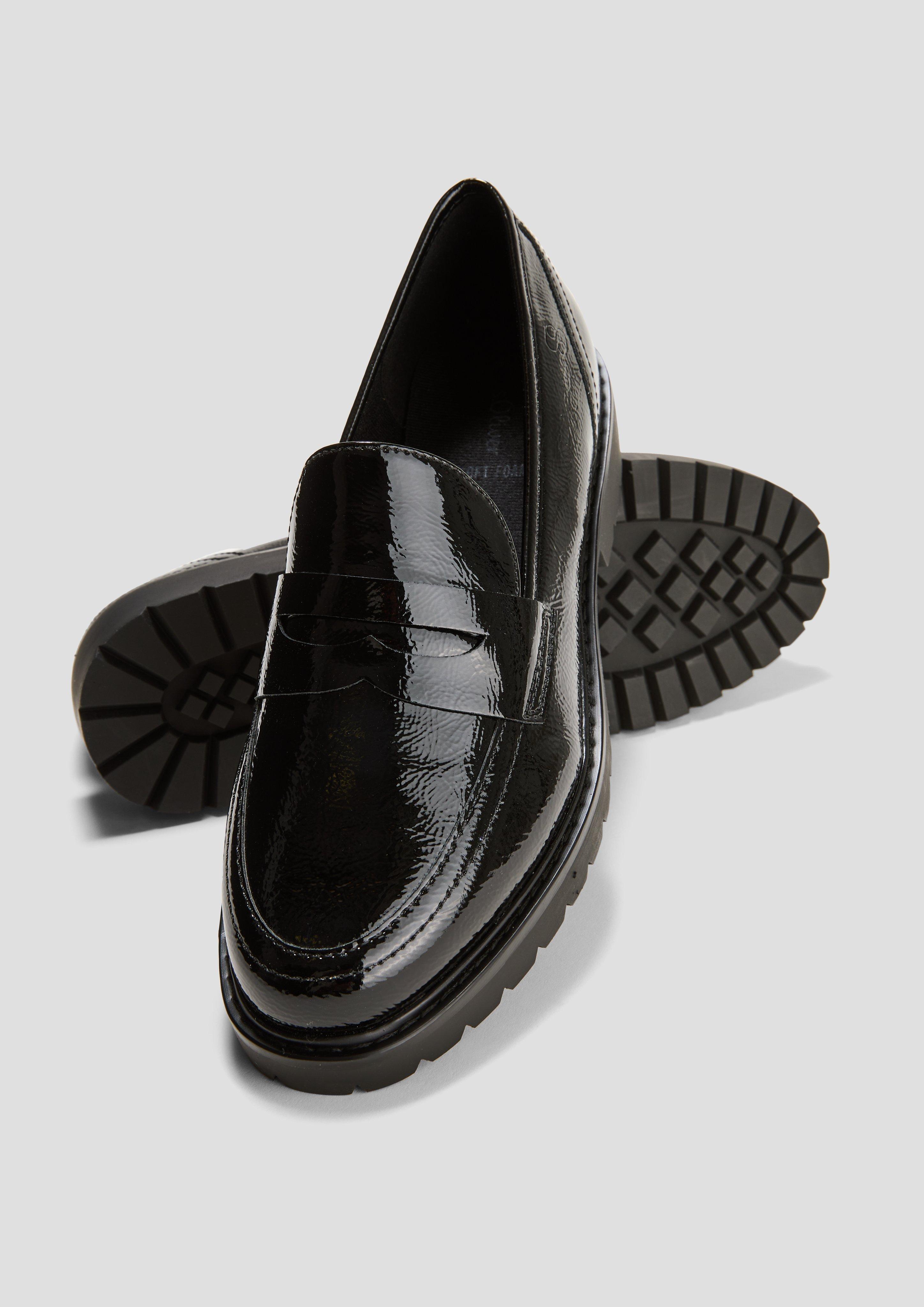 Loafer in Leder-Optik  6008259-018