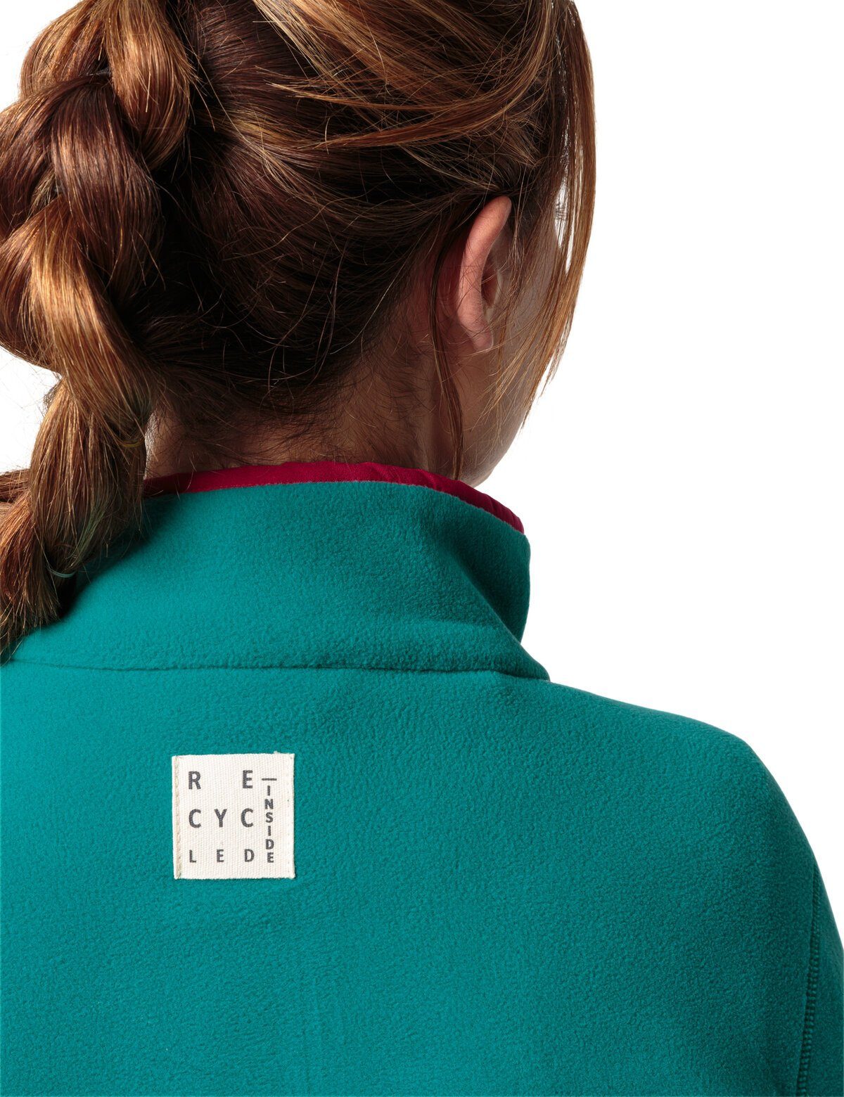 VAUDE Rundhalspullover Women's Rosemoor Fleece Halfzip (1-tlg) Green Shape