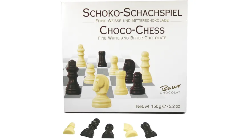 Baur CHOCOLAT Schach-Set 150 g