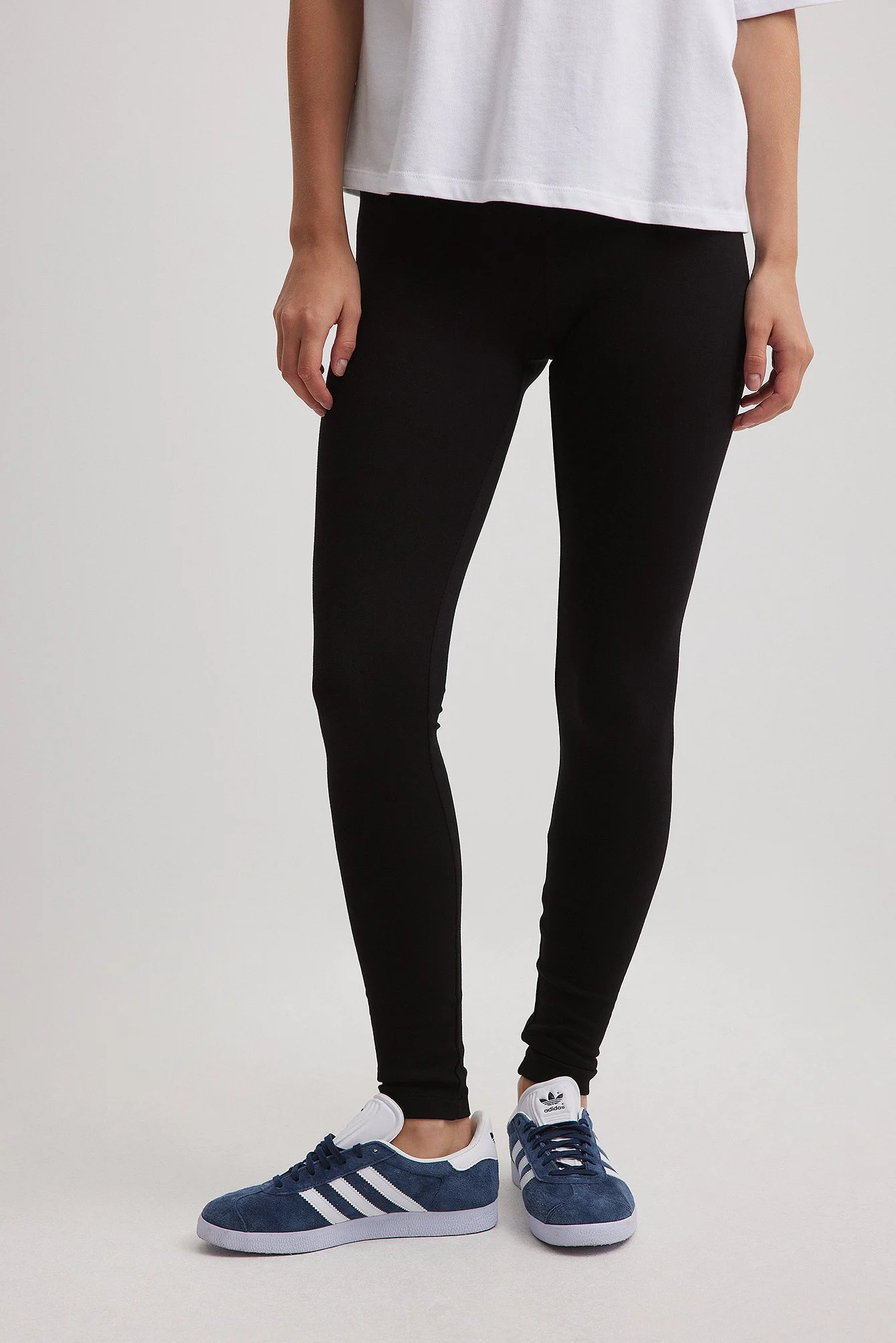 Leggings aus Jersey mit mittlerer Taille