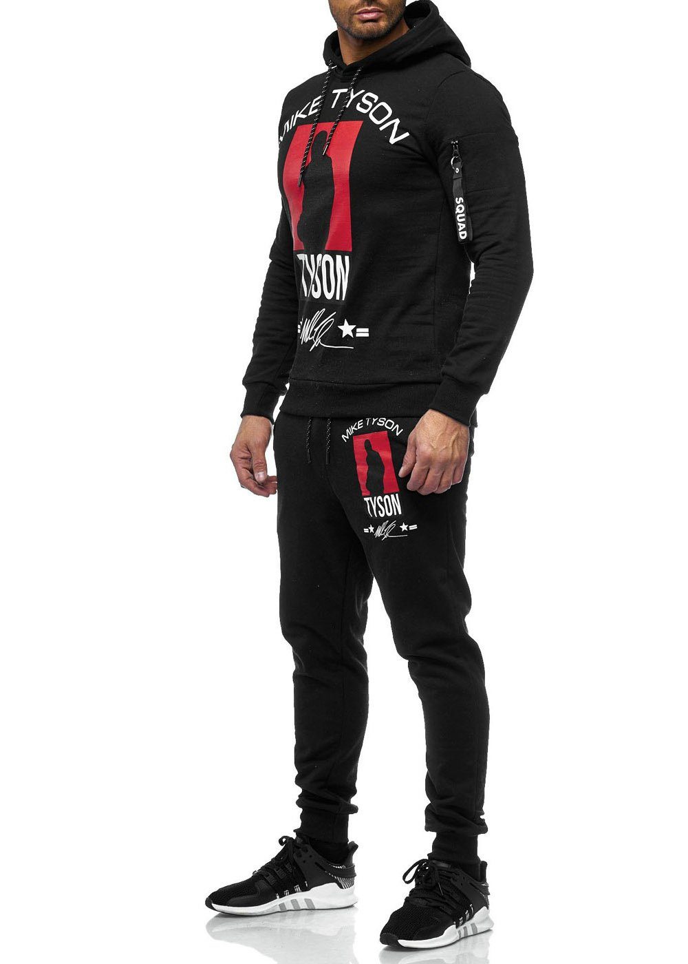 OneRedox Jogginganzug 979AC (Sportanzug Jogger Trainingsanzug), Fitness Freizeit Casual