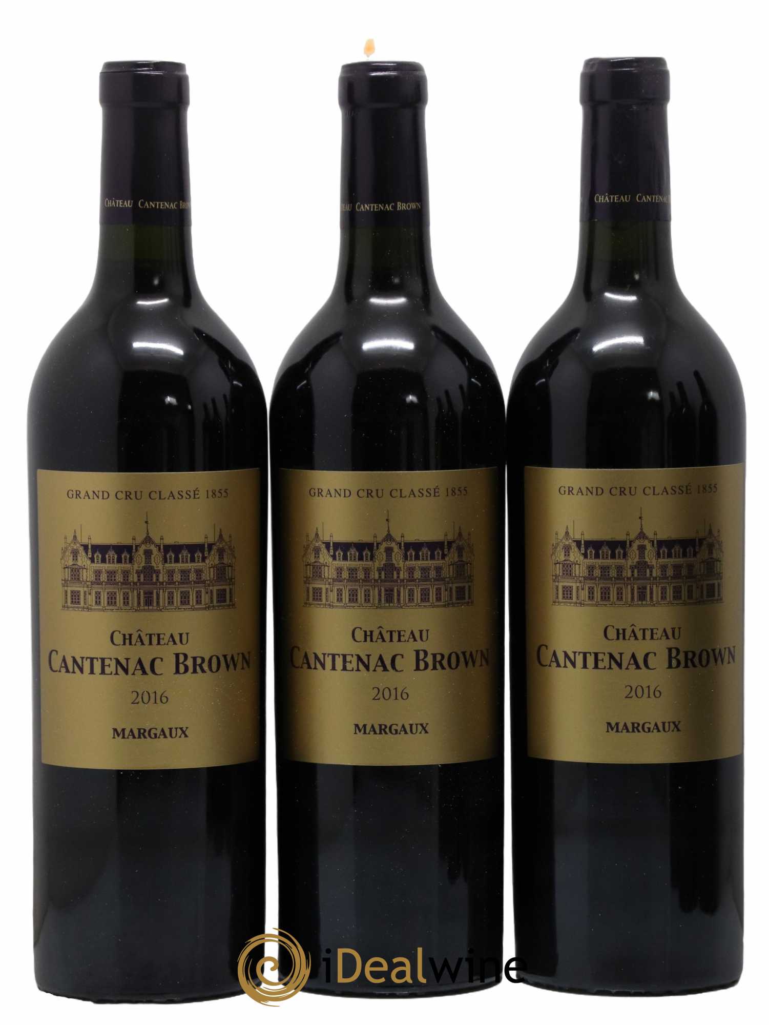 Château Cantenac Brown 3ème Grand Cru Classé  2016 - Lot de 6 Bouteilles