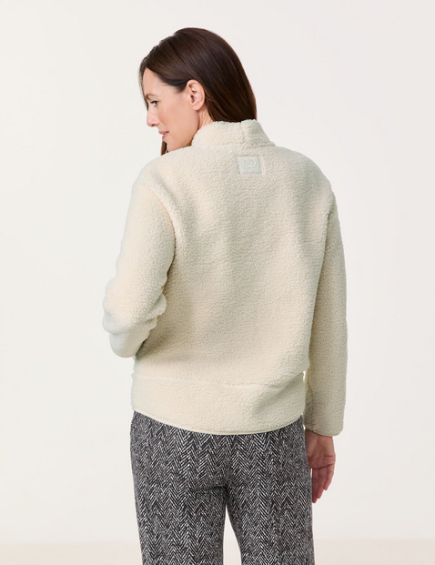 Jacke in Teddyfleece