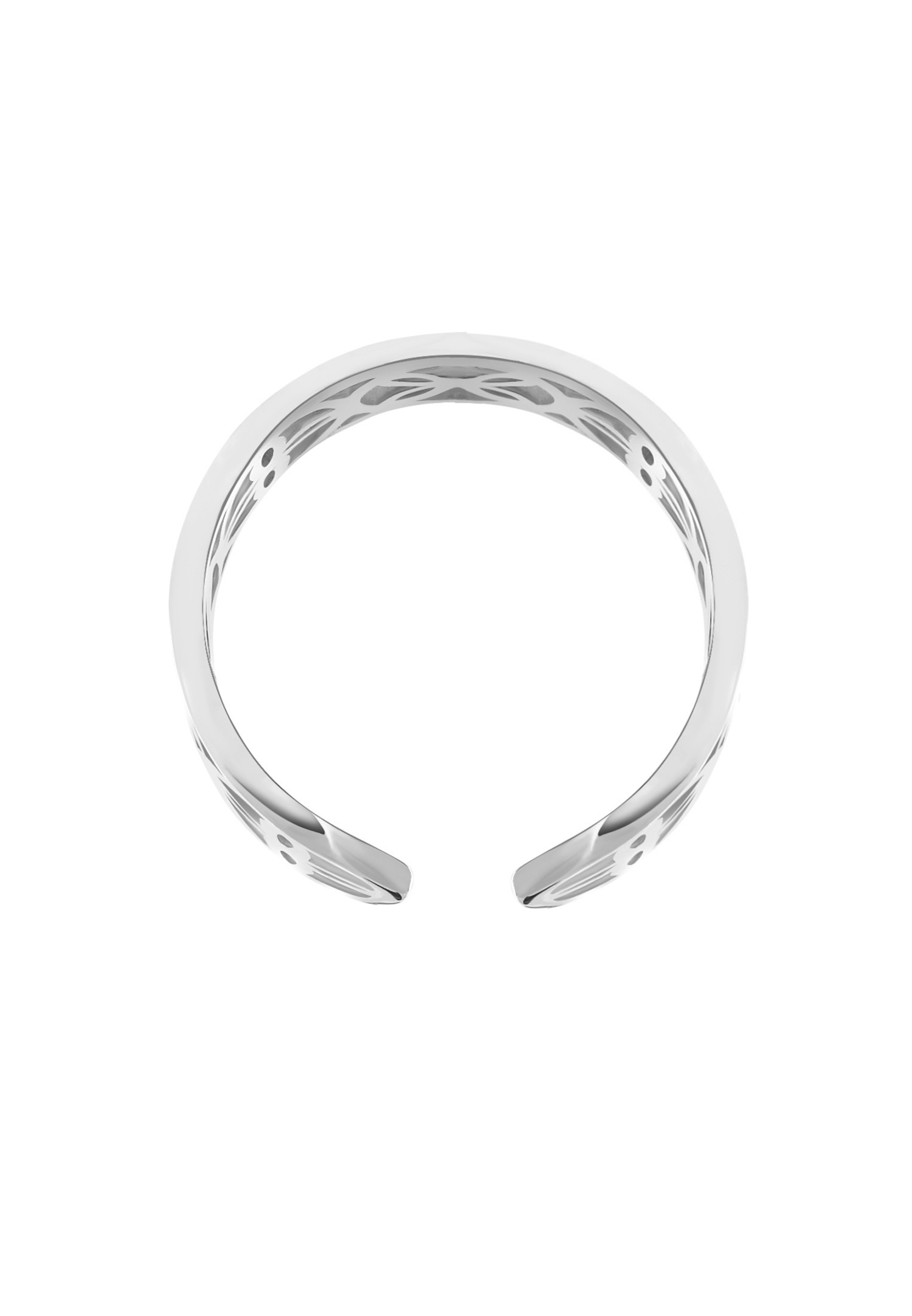 Elli Women's Open Flower of Life Boho Adjustable 925 Sterling Silver