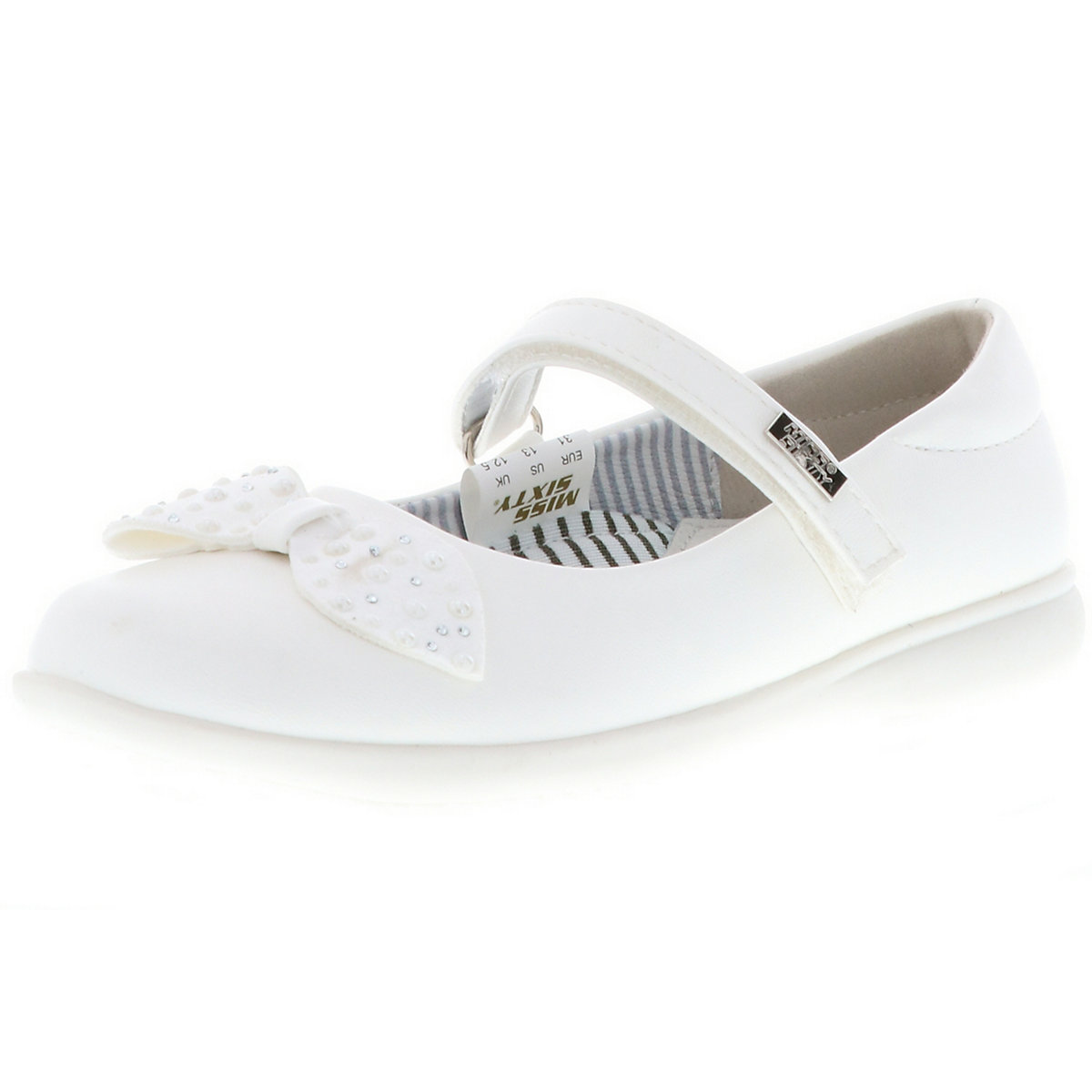 Kinder Mädchen Ballerinas weiß