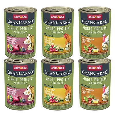 Animonda GranCarno Adult Superfoods Mixpaket