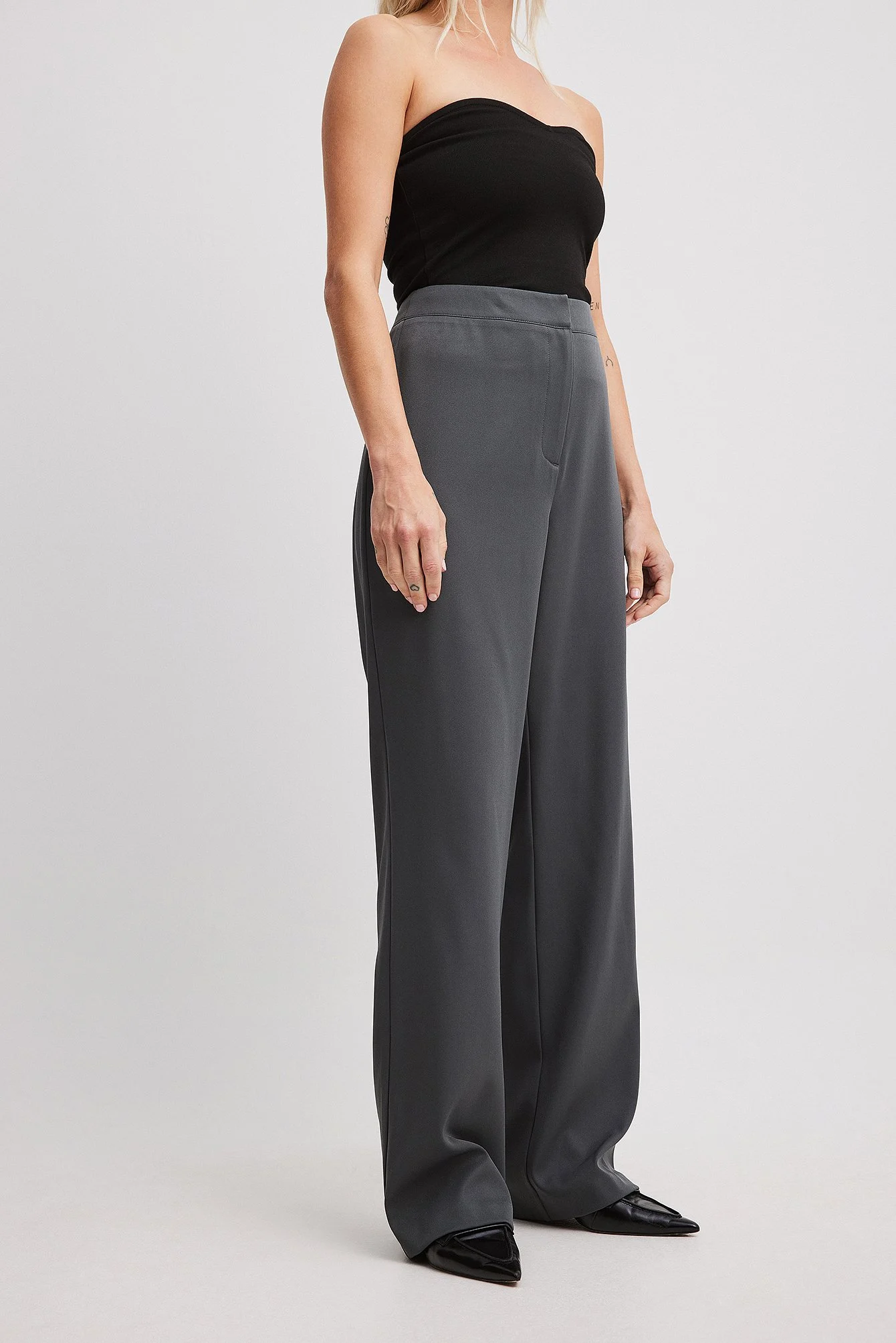 Schlaghose mit hoher Taille