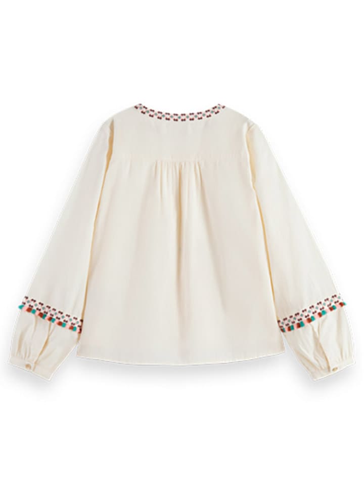 Scotch & Soda Bluse in Beige günstig kaufen