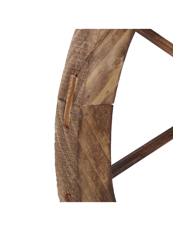 relaxdays 2x Wagenrad in Natur günstig kaufen onesize