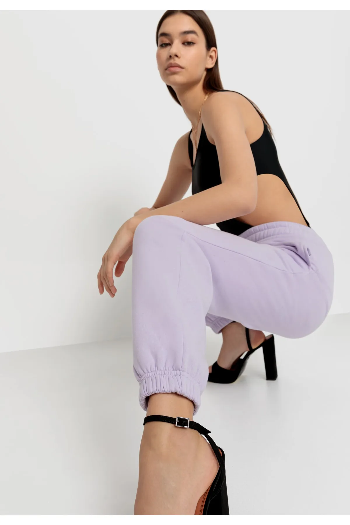 LSCN by LASCANA  Jogginghose - Lila - Relaxed