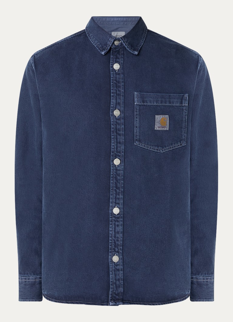 Carhartt WIP George -farkkupaita, normaali istuvuus, rintataskulla