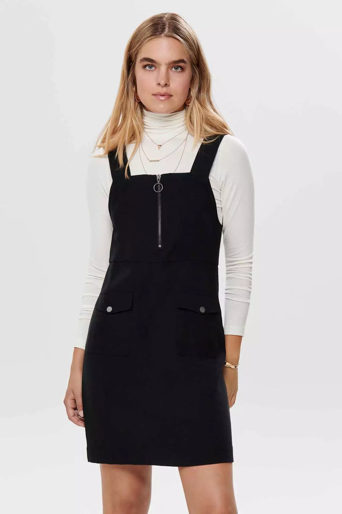 Jacqueline De Yong Robes Mi Longues Femme couleur noir