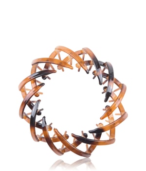 Solida Dutt-Macher Ø 4,8 cm braun Haarspangen-1 Stk
