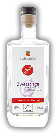 Feingeisterei Zwetschgenbrand Feingeisterei Zwetschgenbrand  0,5	 Liter - Vol 40%