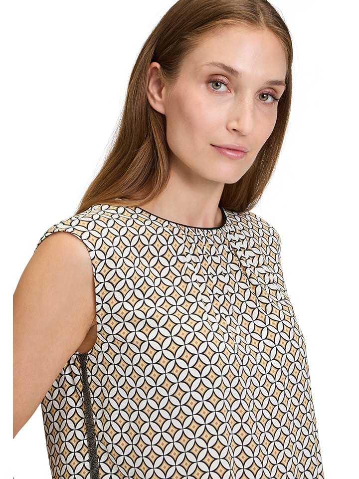 CARTOON Bluse in Weiß/ Gelb günstig kaufen