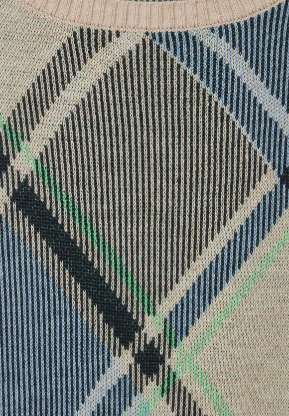 CECIL Jacquard Strickpullover