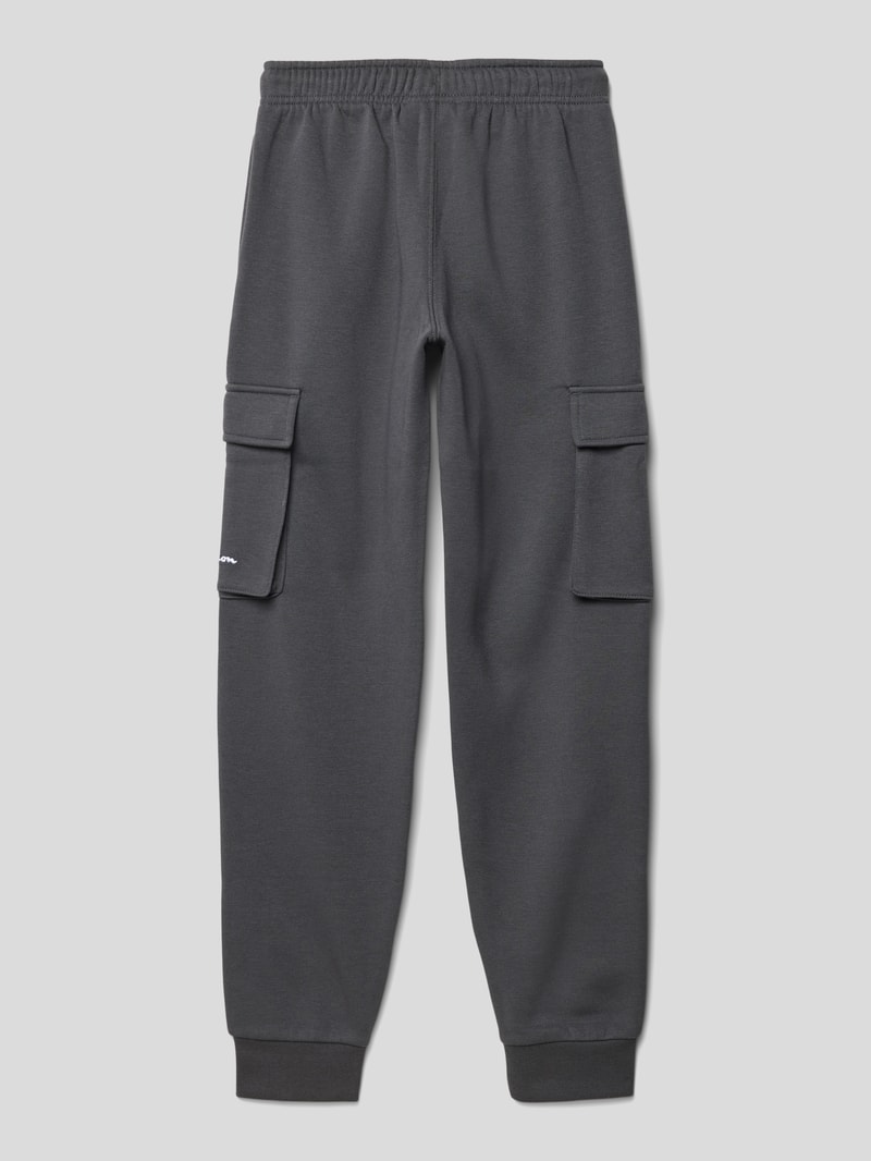 Sweatpants mit Cargotaschen in graphit