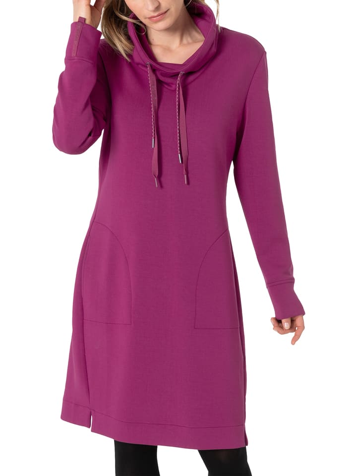 Timezone Sweatkleid  in Pink günstig kaufen