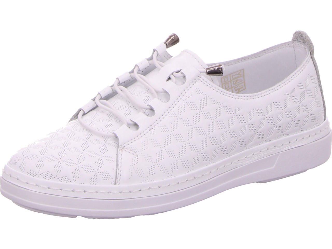 DIVERSE Sportliche Slipper weiss