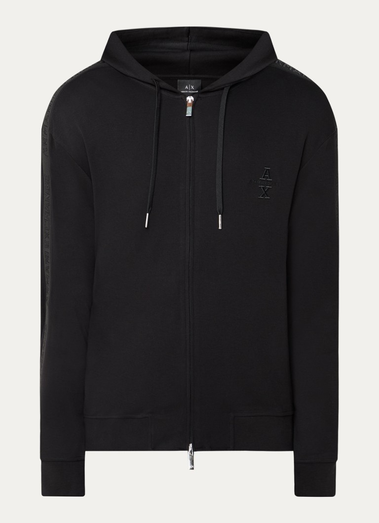 Armani Exchange sporta jaka ar logotipa joslu