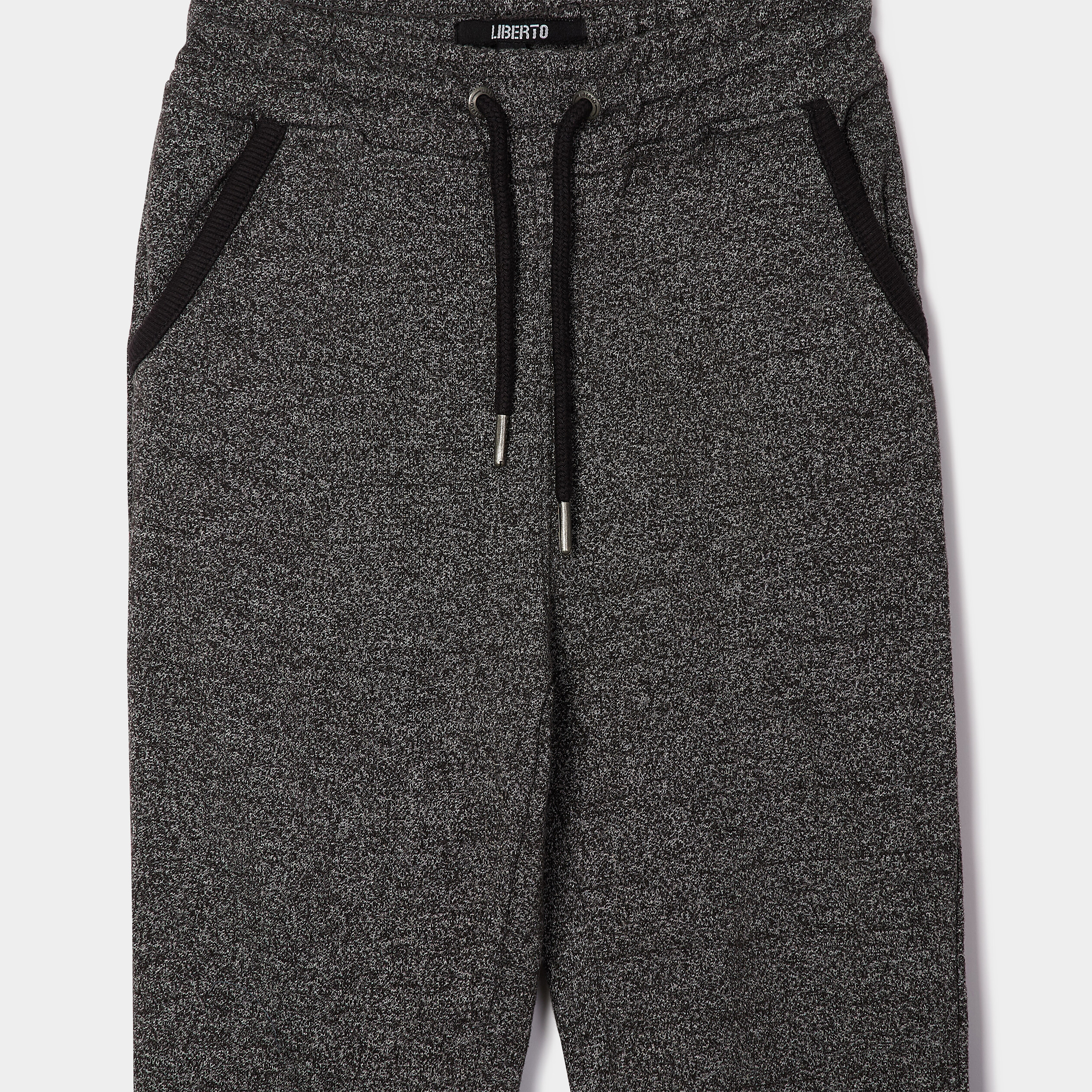 Joggings droit gris foncé garçon | La Halle