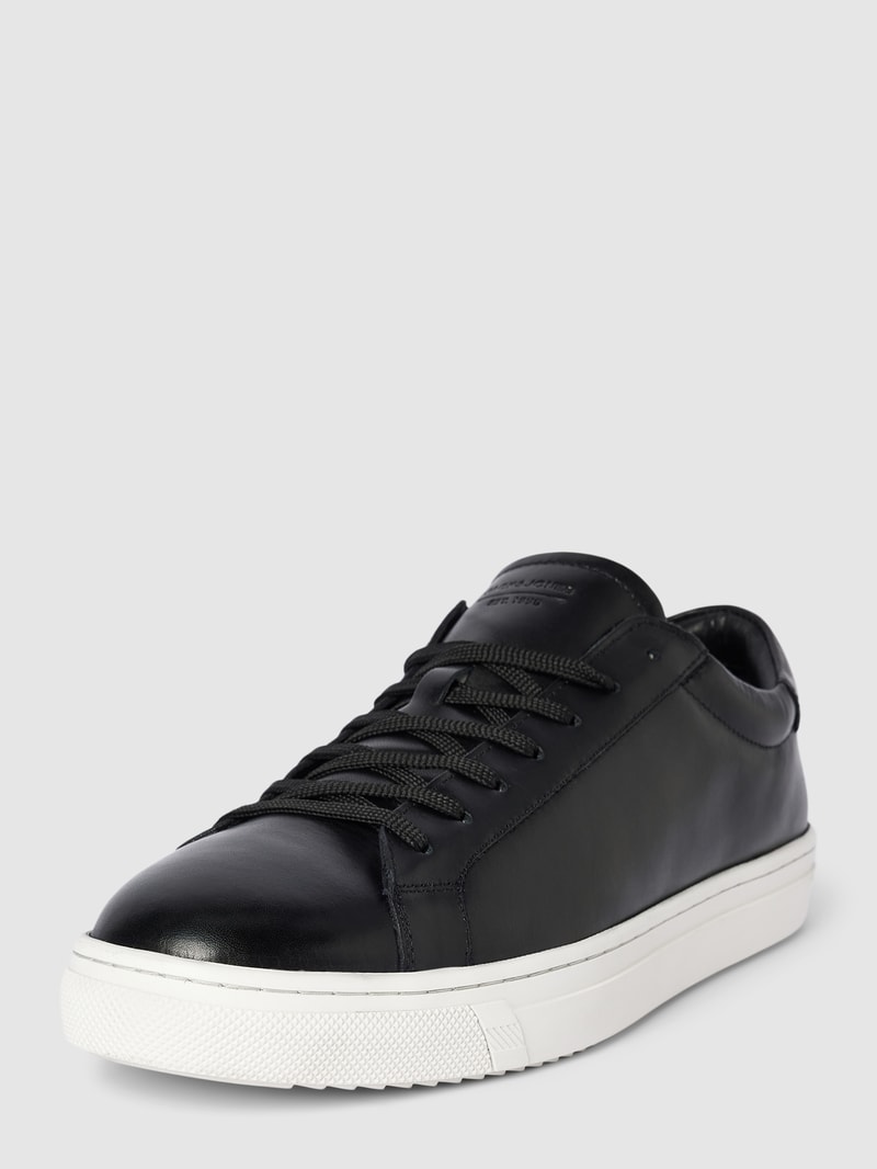Sneaker aus Leder mit Label-Detail Modell 'RADCLIFFE' in schwarz