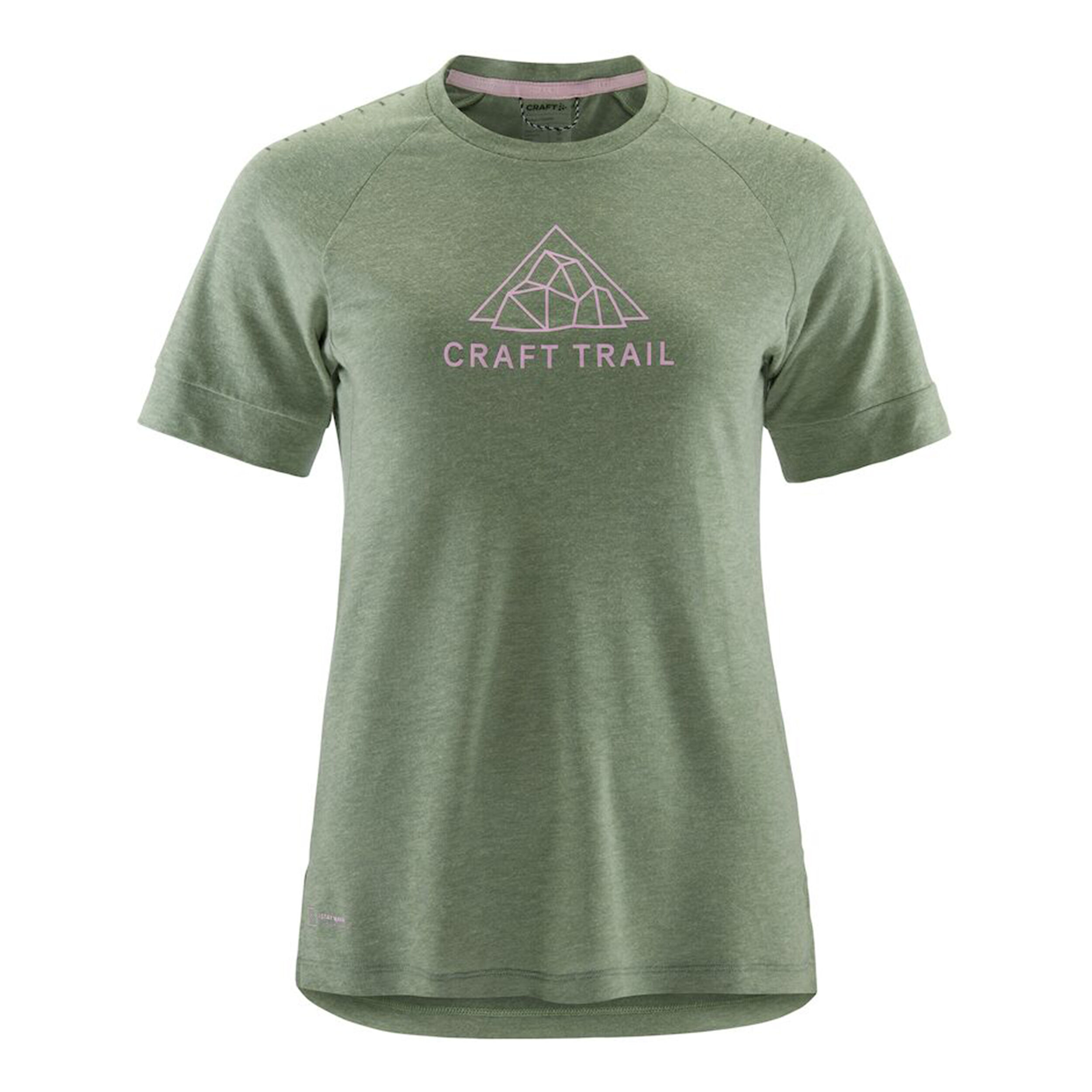 Pro Trail Woolsleeve Laufshirt Damen - Grün