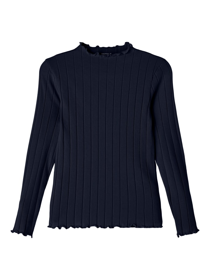 name it Langarmshirt in black günstig kaufen
